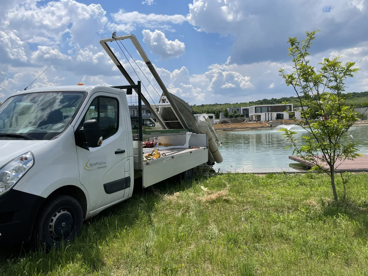 Biological lake and sludge treatment
