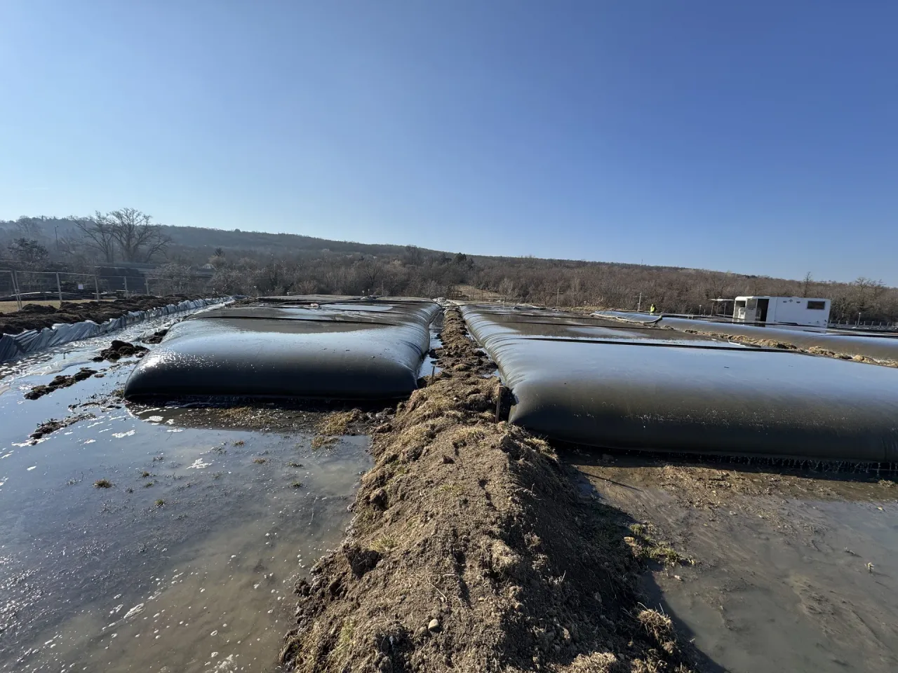 Mudbirds — in-house geotextile workshop